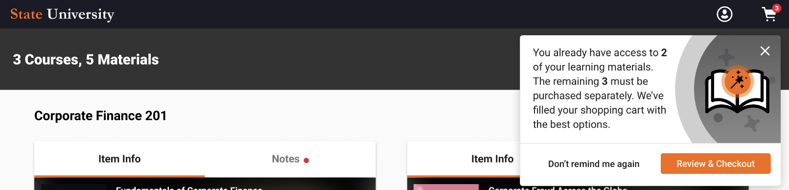 LMS Purchase recommendations