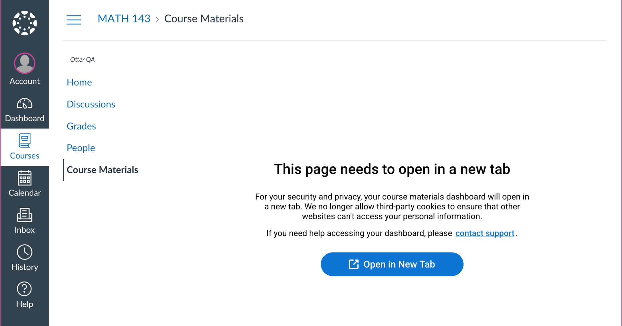 My Courses via your institution's Learning Management System (LMS). 