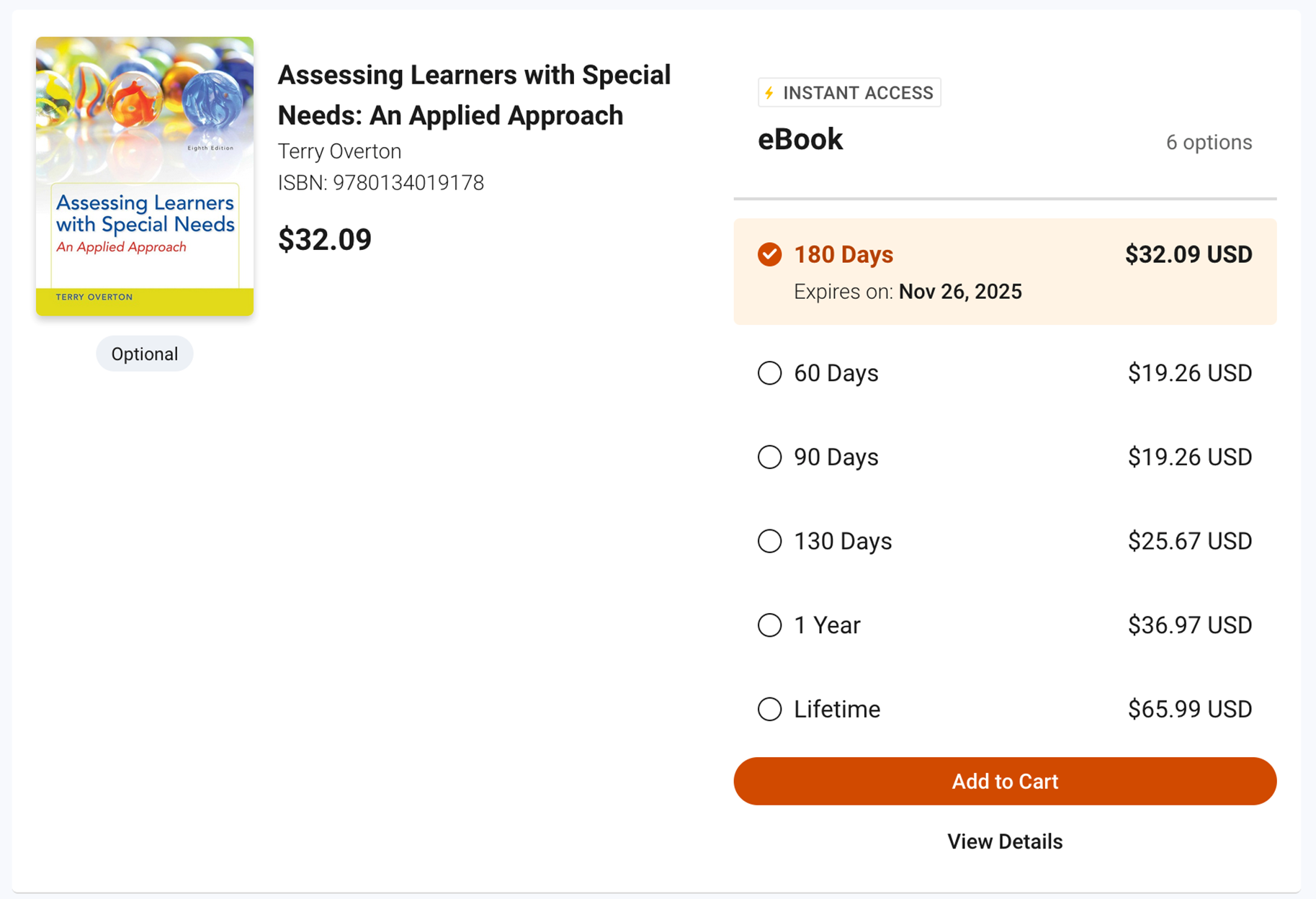Purchasing Course Materials