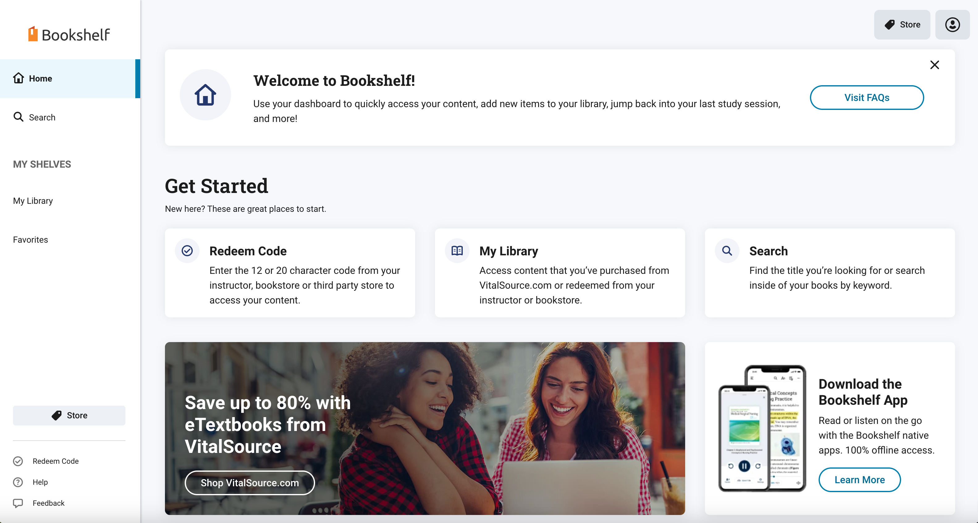 Set Up Your Bookshelf Account Outside Your LMS – Learner Support
